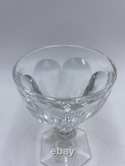 (1) Baccarat Harcourt Red Wine Crystal Glass Goblet NEW 6.5