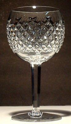 1 Rare Waterford Crystal Alana Oversized Balloon Wine Glass 16 Ounce Marked