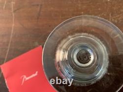 10 Antique Engraved White Wine Glasses In Baccarat Crystal (Price Per Unit)