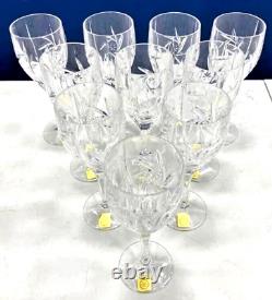 10 Lead Crystal Bleikristall Germany Wine Glasses Goblets