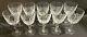 10 Orrefors Karolina Water Wine Goblets Stemware 5 7/8 inch tall