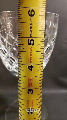 10 Orrefors Karolina Water Wine Goblets Stemware 5 7/8 inch tall