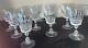 10 Pc W. M. Dalton Cherbourg Wine Sherbet Champagne Glasses French Lead Crystal