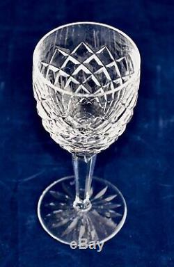 10 Waterford Crystal COMERAGH Claret/Red Wine Glasses 16.6cm (6 5/8) / 150ml