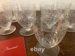 10 Wine Glasses Model Lully In Baccarat Crystal (Price Per Unit)
