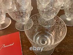 10 Wine Glasses Model Lully In Baccarat Crystal (Price Per Unit)