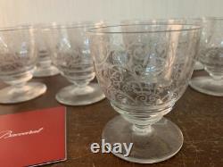 10 Wine Glasses Model Lully In Baccarat Crystal (Price Per Unit)