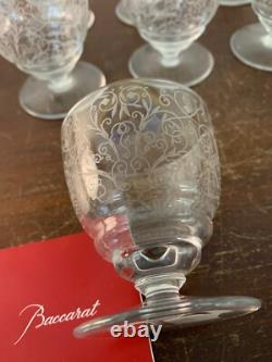 10 Wine Glasses Model Lully In Baccarat Crystal (Price Per Unit)