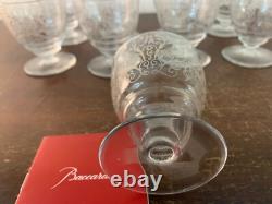 10 Wine Glasses Model Lully In Baccarat Crystal (Price Per Unit)