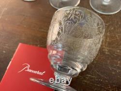 10 Wine Glasses Model Lully In Baccarat Crystal (Price Per Unit)