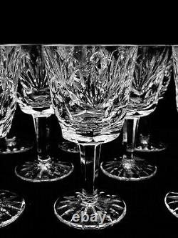 11 Brilliant Waterford Crystal Ashling Port Wine Glasses Made Of Ireland