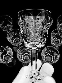 11 Brilliant Waterford Crystal Ashling Port Wine Glasses Made Of Ireland