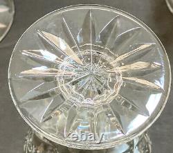 11 Saint St. Louis Cut Crystal Glass Claret Wine Goblets in Versailles