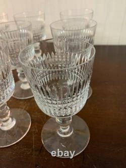11 Wine Glasses Model Crystal De Saint Louis (Price Per Unit)