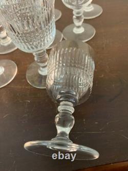 11 Wine Glasses Model Crystal De Saint Louis (Price Per Unit)