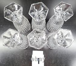 12 Pc Fostoria Heritage Clear Wine Glasses Water Goblets Set Vintage Crystal Lot