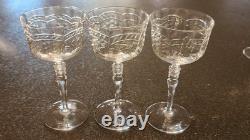 12 Pieces ROCK SHARPE Wine Goblets / Cordials 5.5 4 ounces Great Condition