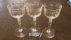 12 Pieces ROCK SHARPE Wine Goblets / Cordials 5.5 4 ounces Great Condition