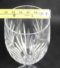 12 Princess House ROYAL HIGHLIGHTS Wine Glasses Vintage 6 7/8 X 2.5 EXCELLENT