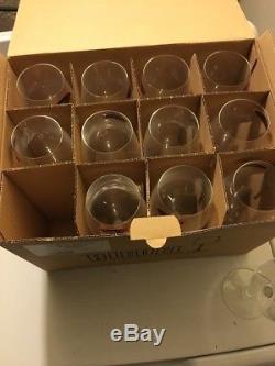 12 RIEDEL Red Wine Degustazione Crystal Wine Glasses NEW Full Box