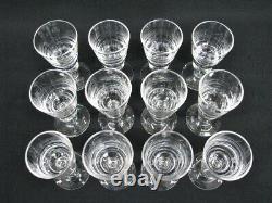 12 Steuben 7877 Baluster Teardrop Crystal Wine Glasses 5 1/4 Marshall Fields