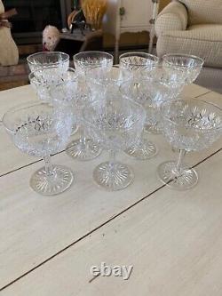 (12) Thomas Webb Crystal Small Wine or Cocktail Glass Set Wellington