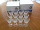 12 WATERFORD CRYSTAL LISMORE RED WINE CLARET GLASS GOBLETS 5 7/8 Never Used