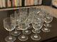 14 Baccarat Crystal White Wine Goblets Glasses Montaigne