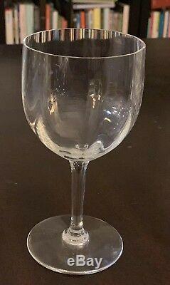 14 Baccarat Crystal White Wine Goblets Glasses Montaigne