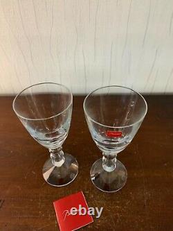 14 Vega Crystal Wine Glasses From Baccarat (Price Per Unit)