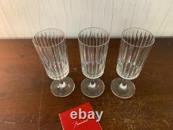 14 White Wine Glasses Model Harmonie Crystal By BACCARAT (Price Per Unit)