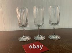 14 White Wine Glasses Model Harmonie Crystal By BACCARAT (Price Per Unit)