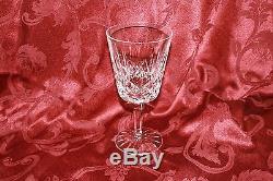 15 Waterford Crystal LismoreTall Claret Wine Glasses 6 7/8 Excellent Condition