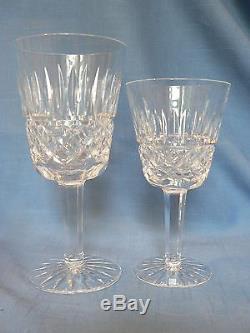 15 Waterford Irish Crystal Baltray Pattern Water & Wine Glass Stems, beautiful