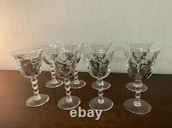 16 Bubble Model Wine Glasses In Saint Louis Crystal (Price Per Unit)