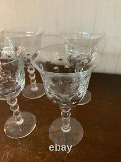 16 Bubble Model Wine Glasses In Saint Louis Crystal (Price Per Unit)