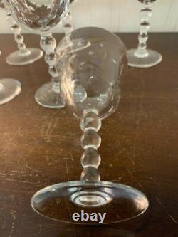 16 Bubble Model Wine Glasses In Saint Louis Crystal (Price Per Unit)