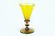 1820 Amber Port Glass Conical Blown Georgian Antique English Regency Sherry Wine