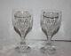2 Baccarat Massena Crystal Water Goblets Wine Glasses 6 7/8