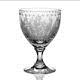 2 FERN SMALL WINE GLASS 8oz, 5.75 BY WILLIAM YEOWARD CRYSTAL #801501. BRAND NEW