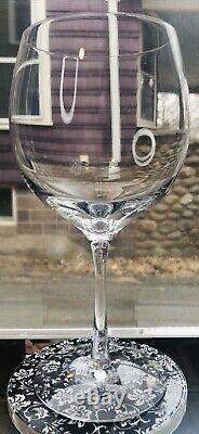 2 Tiffany & Co. Crystal Wine Glass Pulled Stem TFC11 8 T 18 OZ All Purpose