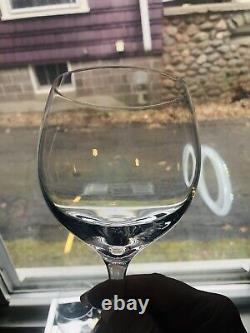2 Tiffany & Co. Crystal Wine Glass Pulled Stem TFC11 8 T 18 OZ All Purpose