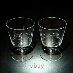 2 (Two) LOBMEYR No. 257 COMMODORE Wine Glass by Oswald Haerdtl, 1954