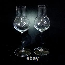 2 (Two) RIEDEL SOMMELIERS VINTAGE Handmade Crystal Apricot / Plum Wine Glasses