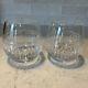 2 WATERFORD IRISH CRYSTAL OLD FASHIONED Or Wine Bolton GLASSES 4.5 16 Oz