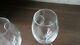 2 Waterford Crystal Circa Tall Wine Glasses by John Rocha, Signed 25cm tall