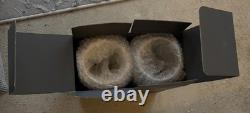 2 Waterford Crystal Clannad Claret Wine Glass Pair 8 1/8 Free Shipping