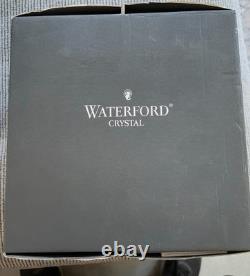 2 Waterford Crystal Clannad Claret Wine Glass Pair 8 1/8 Free Shipping