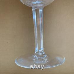 2 Waterford Crystal Colleen Balloon Hock Wine Glasses 7 5/8 Rare Oversized