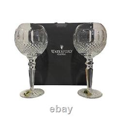 2 Waterford Crystal Colleen Encore 8-3/8 Wine Glass 13-oz Ireland Box 135833 1A